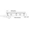 Workrite Bench Mount Kit - 1.12"-1.5"