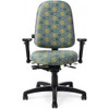 OM Seating 7780 Paramount Medium Managerial Chair with Adjustable Lumbar