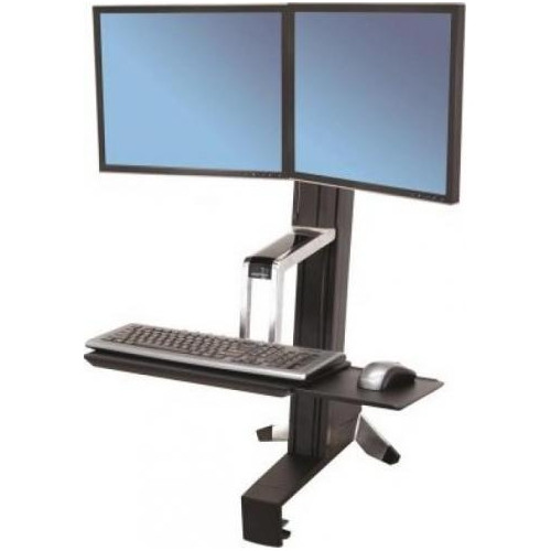 Humanscale Dual Monitor Quickstand Eco SitStand Workstation