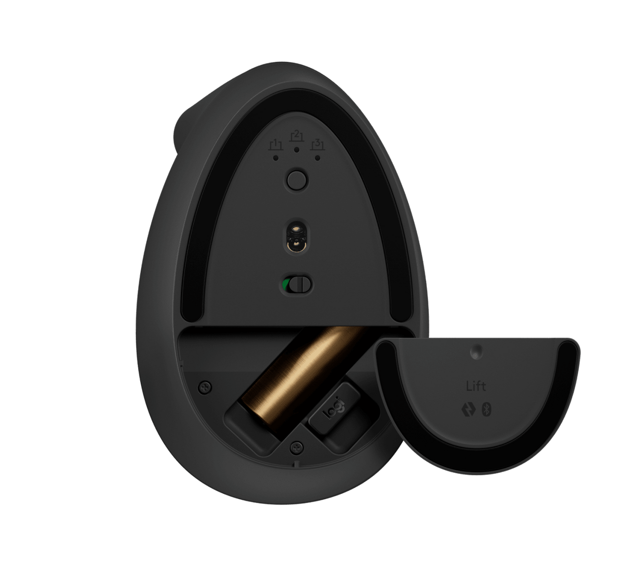 MOUSE LOGITECH LIFT LEFT PARA ZURDOS / VERTICAL + ERGONOMICO / 4000DPI / 6  BOTONES / BLACK - NANOTECH MARKET