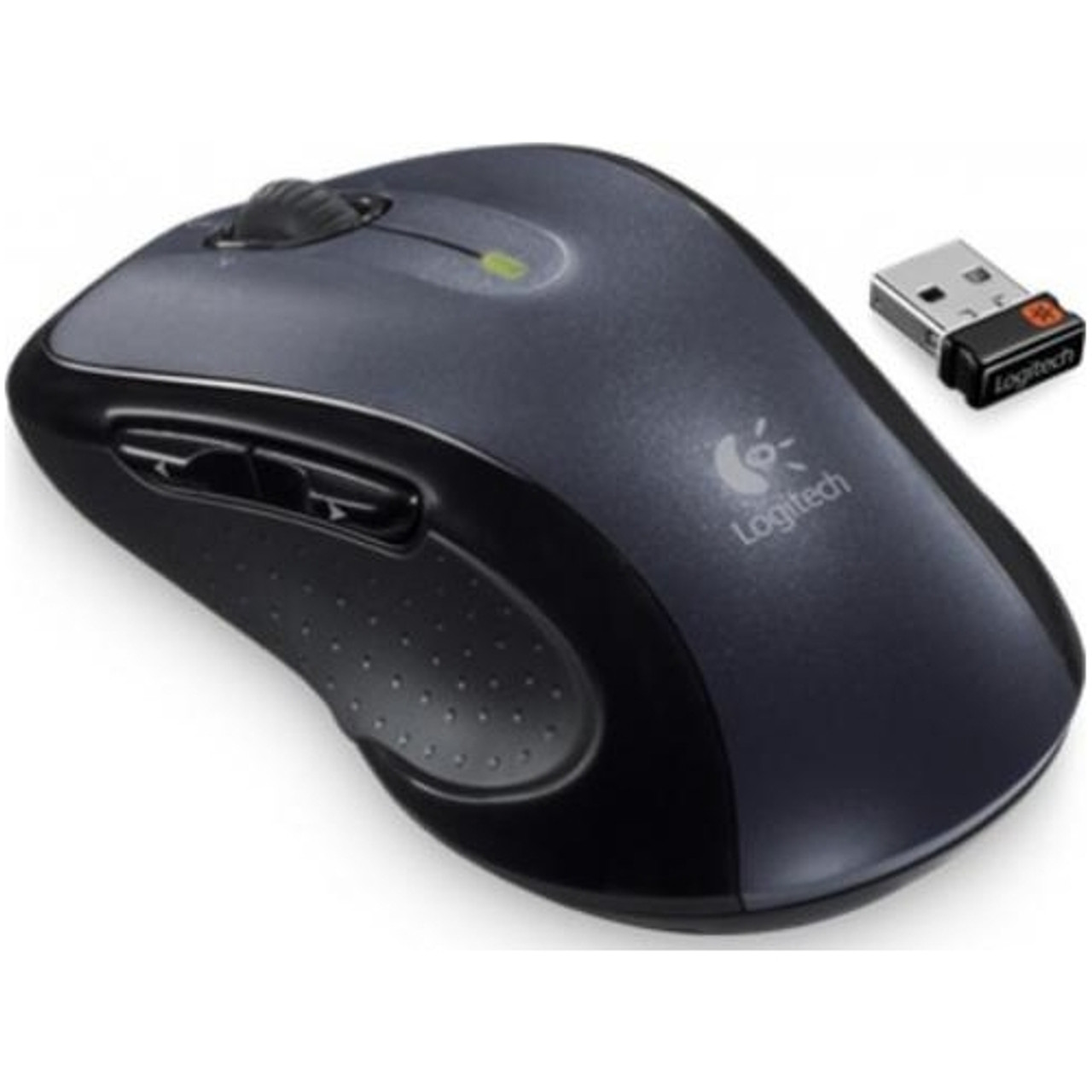 Logitech M510 Wireless Computer Mouse for PC with USB Unifying Receiver -  Graphite : : Electronics