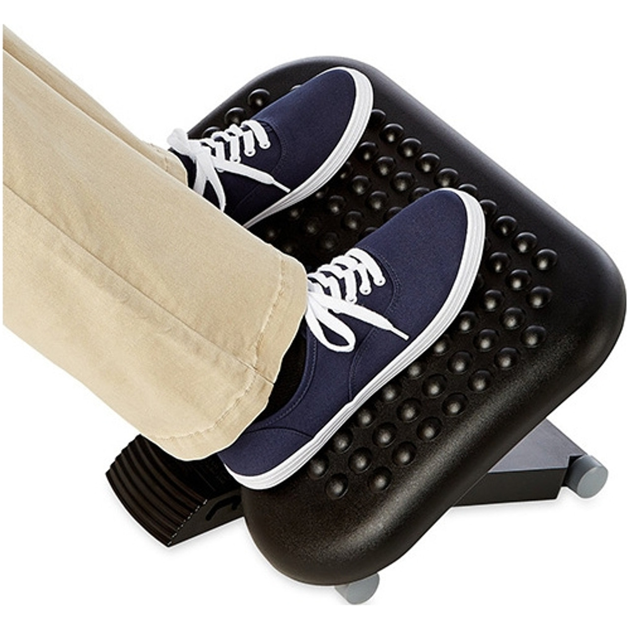 Mount-it! Ergonomic Foot Rest Under Desk, Adjustable Tilt Footrest W/  Textured Massage Surface