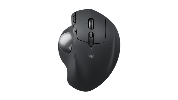 Logitech MX Ergo S Wireless Trackball Mouse with Extra Wedge