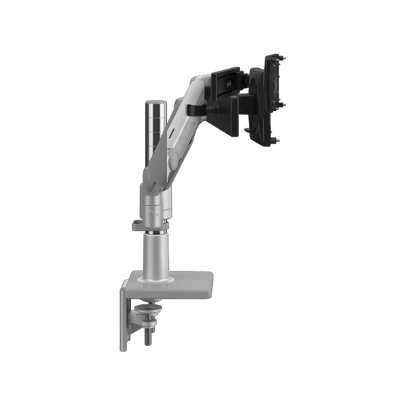 Humanscale M/Flex M2 Pro Dual Monitor Arm with Clamp Mount - Silver