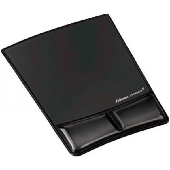 Fellowes Crystals Gel Mousepad & Wrist Rest