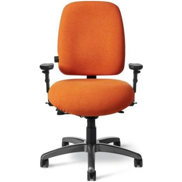 OM Seating PTYM Paramount Value Series Large/Extra-Tall Managerial Chair with Adjustable Lumbar