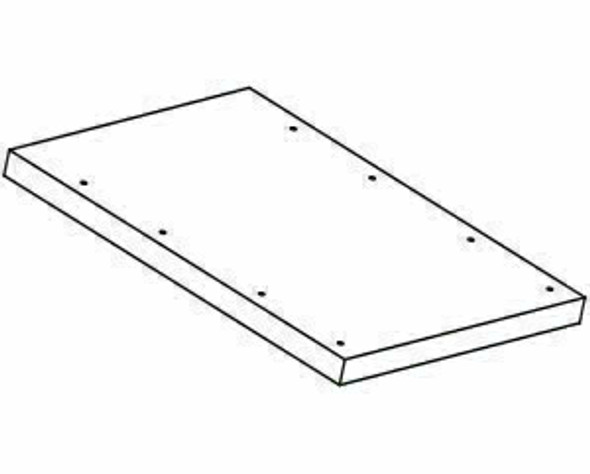 Workrite Mounting Spacer for 22" Tracks