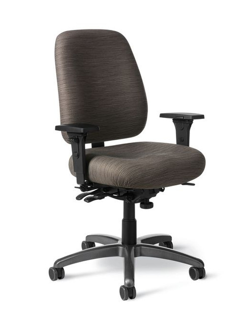 OM Seating IU76HD Intensive Use Heavy Duty Medium/High Back Chair