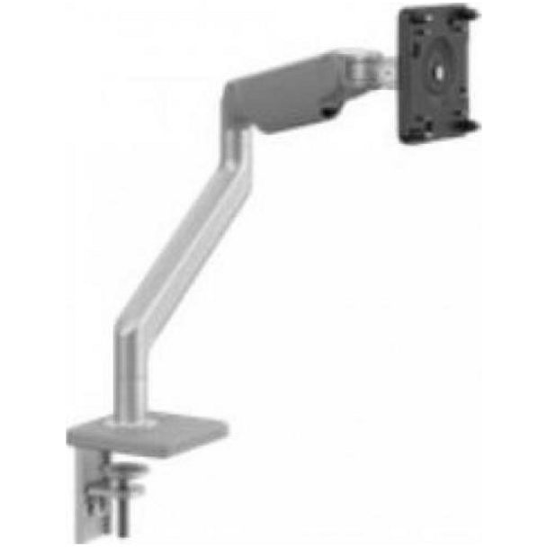 Humanscale M2.1 Single Monitor Arm with Clamp Mount - Silver