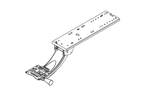 WorkRite Pinnacle AD Keyboard Arm with 22" Track