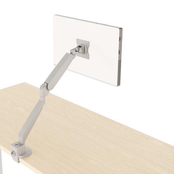 Workrite Conform Single Articulating Monitor Arm - Silver