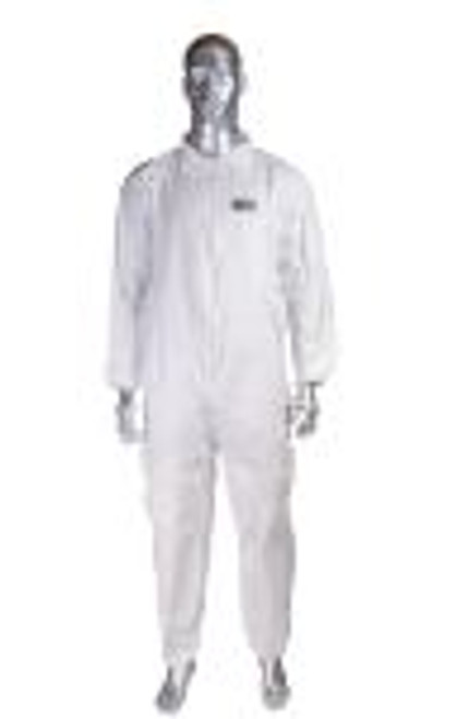 Coverall GWP Microporous Disposable Coverall with Hood & Elastic Wrist & Ankles