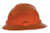 Hard Hat MSA V-Guard Fast Trac Full Brim Slotted