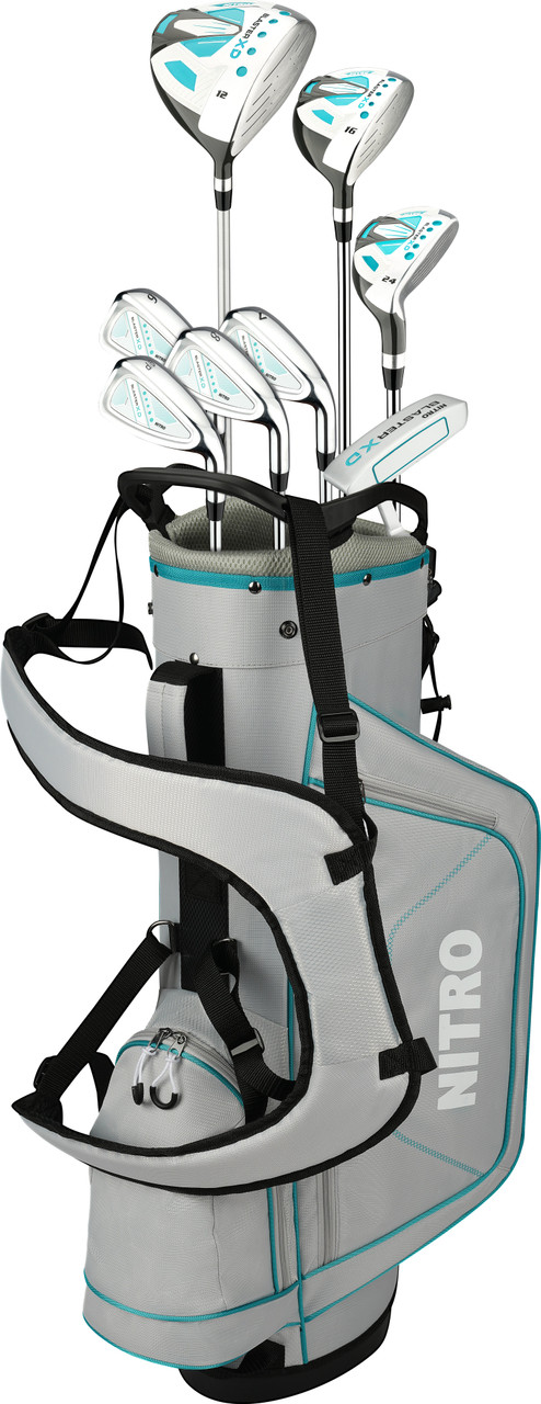 Nitro X Factor Womens 8 Club Complete Golf Set