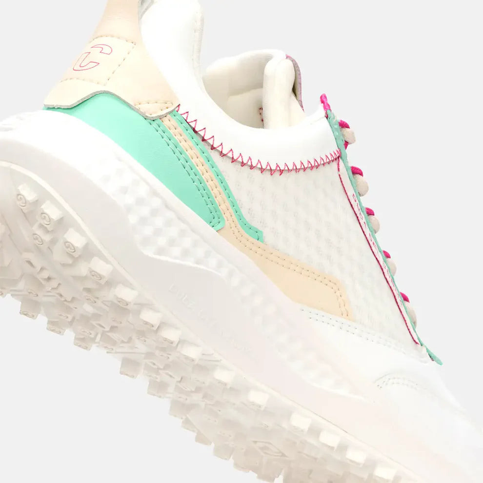 Duca Del Cosma Latina Spikeless Womens Golf Shoes - White/Mint Green
