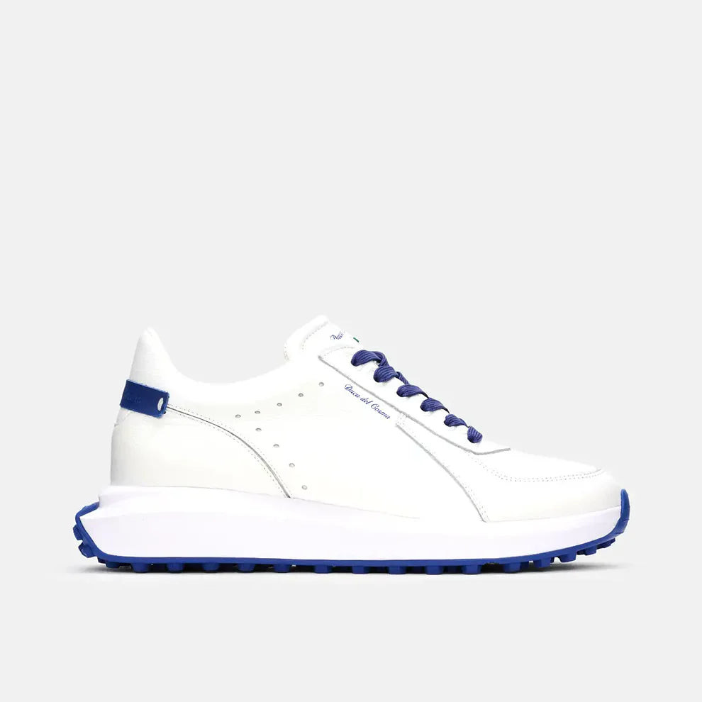 Duca Del Cosma Verona Spikeless Womens Golf Shoes - White/Blue