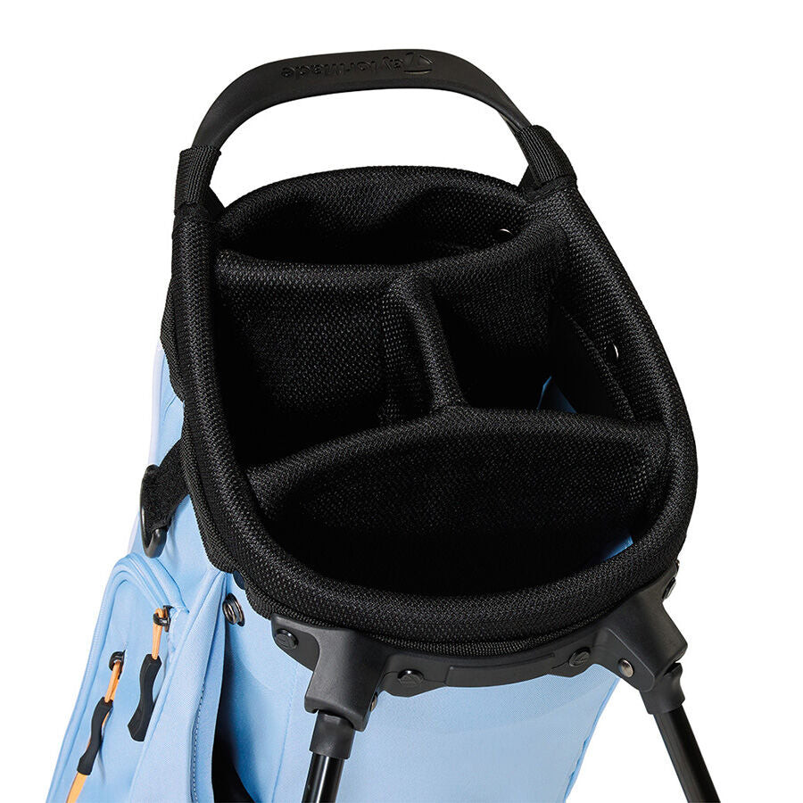 TaylorMade FlexTech Golf Stand Bag White Light Blue