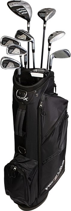Tour X Rezults 9 Club Mens Complete Golf Set