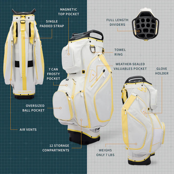 Sunday Golf Big Rig Cart Bag Mindy Lemon