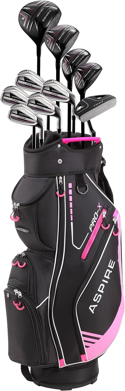 Aspire Pro-X 10 Club Complete Womens Golf Club Set