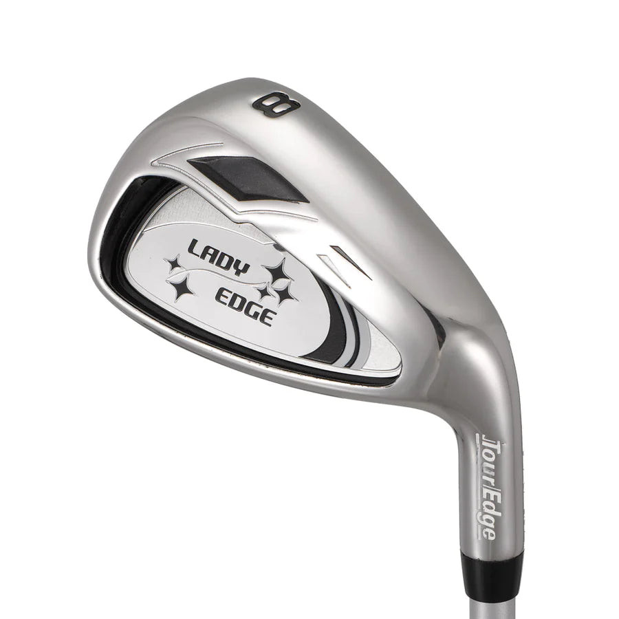 Tour Edge Lady Edge 10 Club Womens Complete Golf Set Black Grey