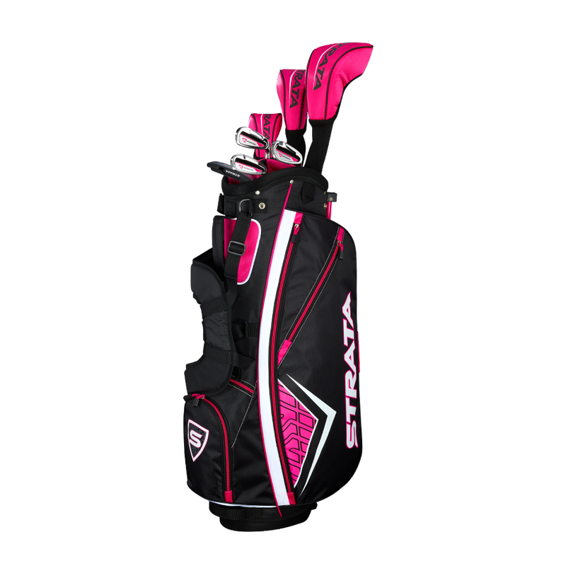 クラブ Callaway Strata Ultimate Women Golf Set RH 2019 Strata Ultimate Womens 16-Piece Complete Set Strata