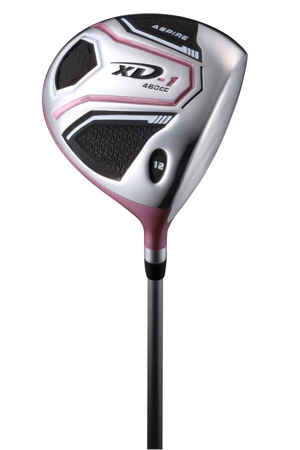 Aspire XD-1 9 Club Complete Womens Golf Set Pink
