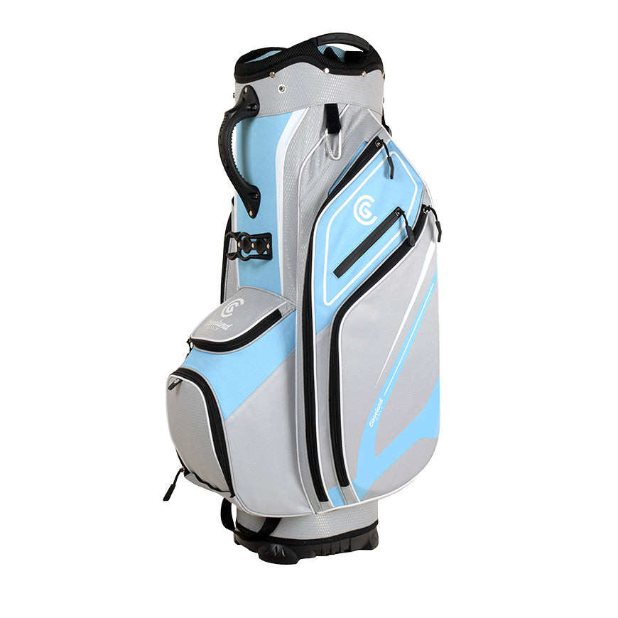 Cleveland Golf キャディバッグ ブルー/ホワイト Cleveland Golf Lightweight Womens Golf Cart Bag Blue