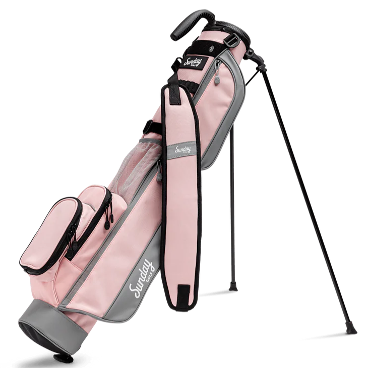 Sunday Golf Loma Womens Golf Stand Bag Flamingo (Bag Height 32