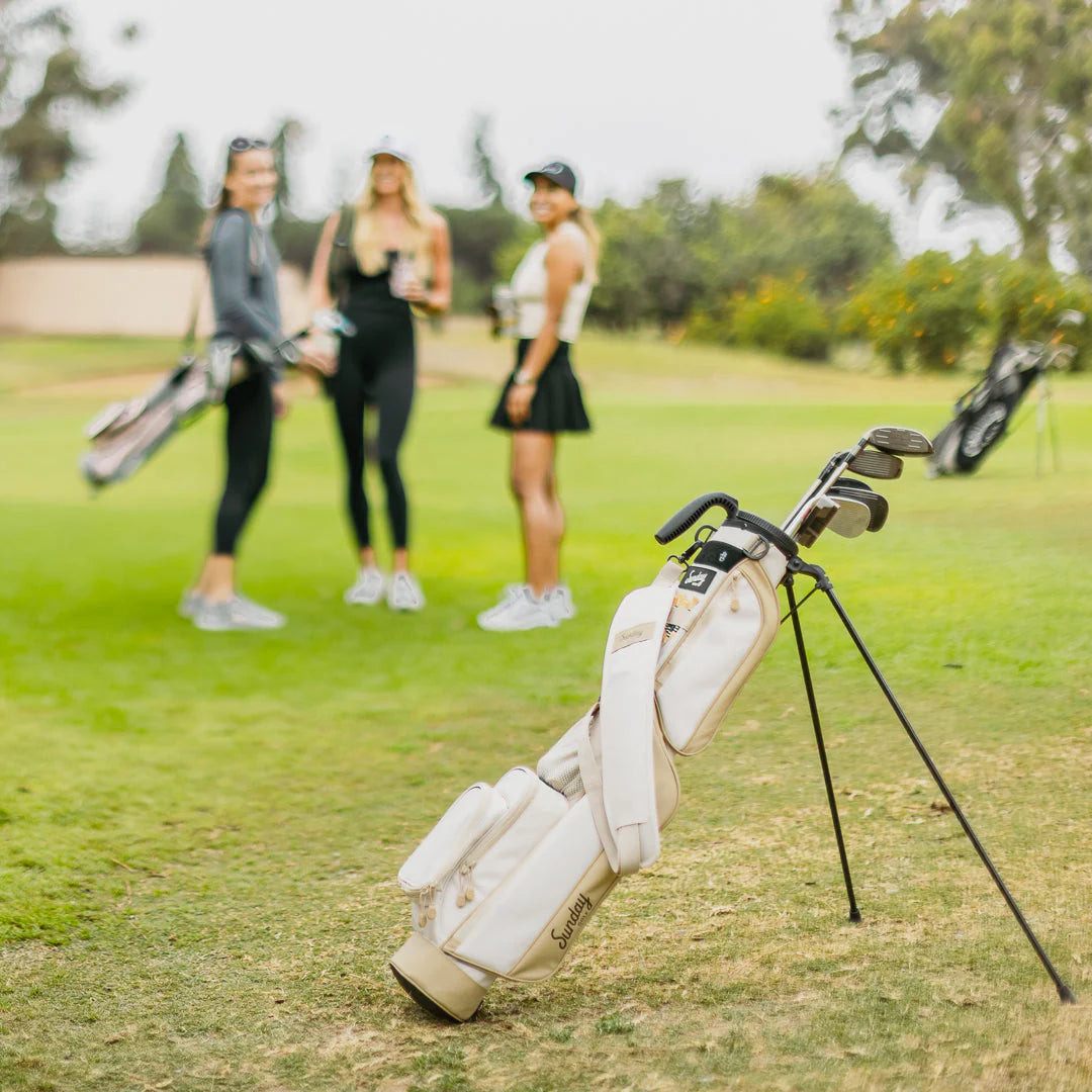 キャディーバッグ Awesome Golf／Limitless Clothes Sunday Golf Loma Womens Golf Stand Bag Toasted Almond (Bag Height 32