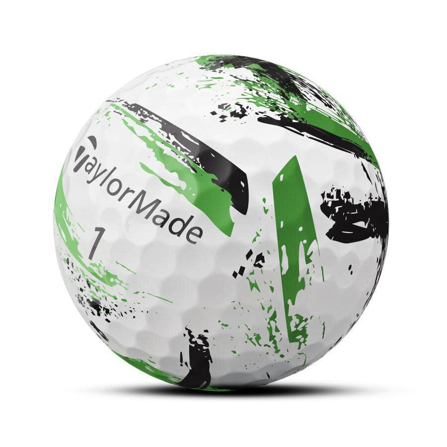 TAYLORMADE クチブエ　フード付き ダークグリーン TaylorMade SpeedSoft Ink Golf Balls Green