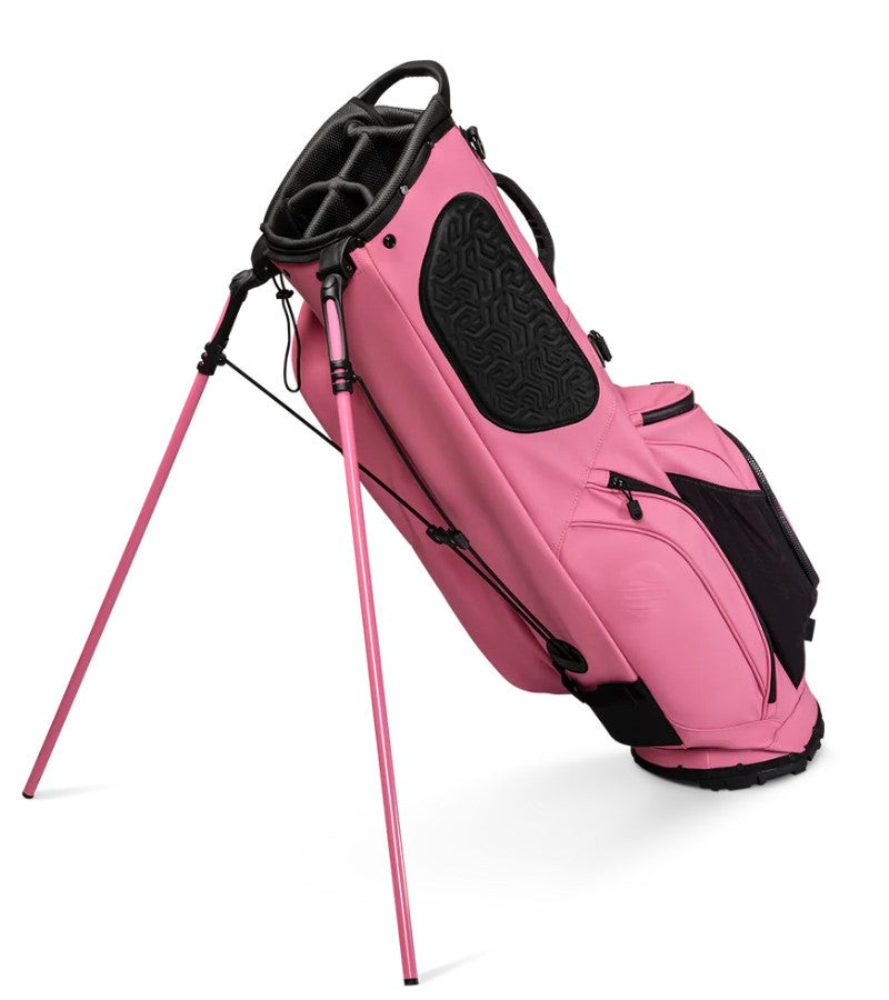Sunday Golf Ryder S-Class Golf Stand Bag Pink Vegan Leather