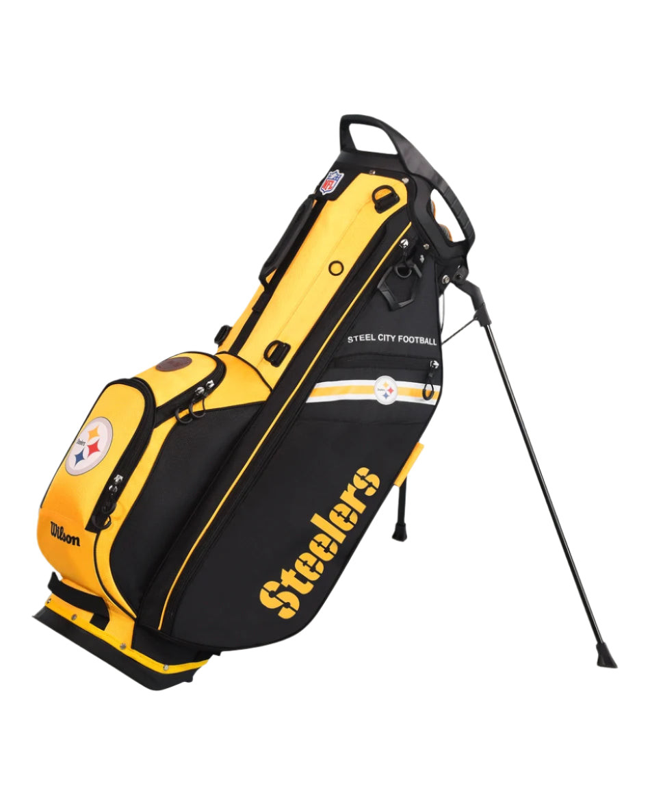 Wilson Pittsburgh Steelers NFL Golf Bags - Stand & Cart display picture 1