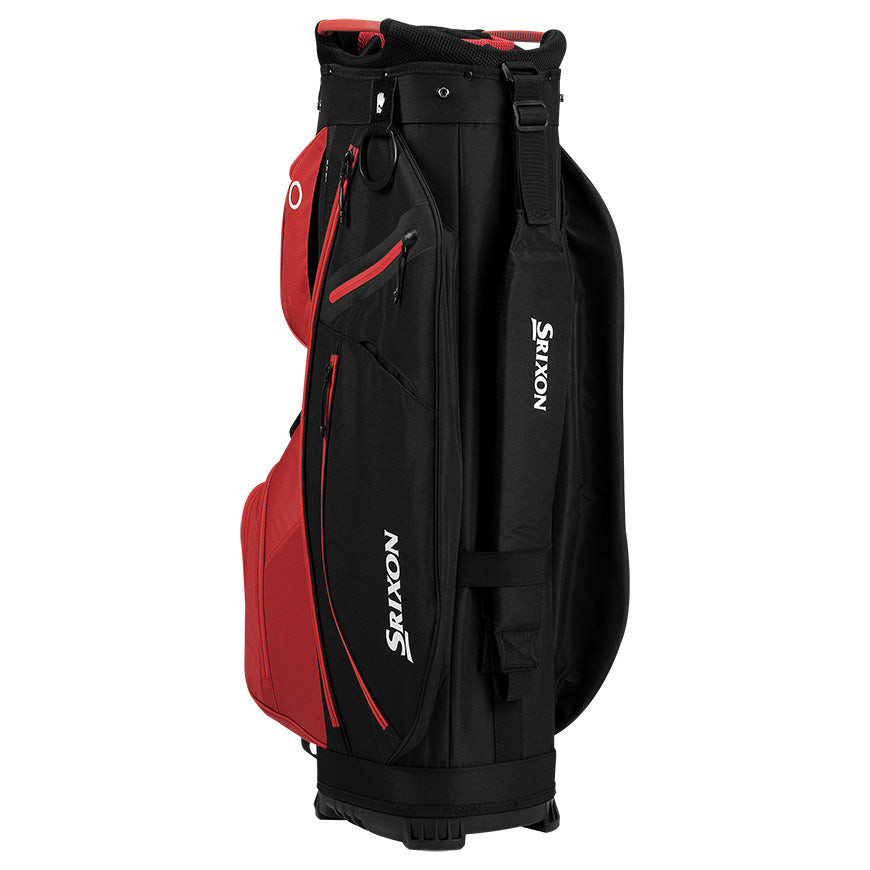 Srixon 軽量ゴルフバッグ 9.5インチ ブラック/レッド Srixon S3 Signature Series Golf Cart Bag - Black/Red