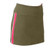 Pirdie Foreplay Golf Skirt in Olive with Raspberry Accents Pirdie Foreplay Golf Skirt in Olive with Raspberry Accents