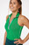 Pirdie The Back Nine Womens Sleeveless Golf Zip Up Kelly Green Pirdie The Back Nine Womens Sleeveless Golf Zip Up Kelly Green