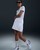 Nike Dri-Fit Advantage Tour Womens Golf Skirt Long White - Front View