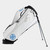 G/FORE Daytona Plus Golf Stand Bag Snow Side View G/FORE Daytona Plus Golf Stand Bag Snow Side View