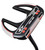 Ray Cook Silver Ray SR400 Mens Golf Putter - Black and Red Ray Cook Silver Ray SR400 Mens Golf Putter - Black and Red