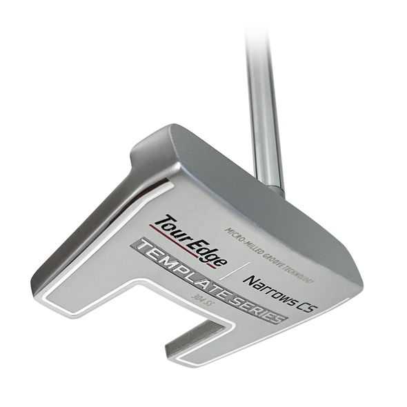 Tour Edge Template Narrows Center Shaft Putter - Mallet Silver Tour Edge Template Narrows Center Shaft Putter - Mallet Silver