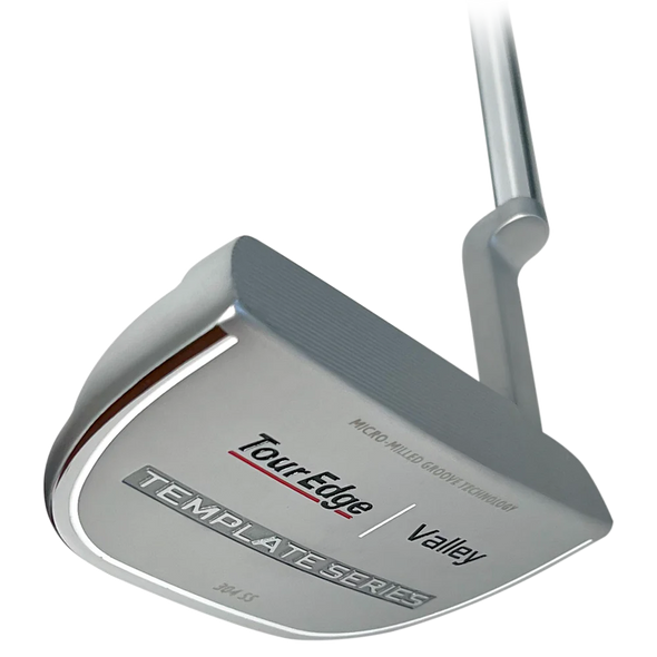 Tour Edge Template Valley Putter - Mallet Silver Tour Edge Template Valley Putter - Mallet Silver