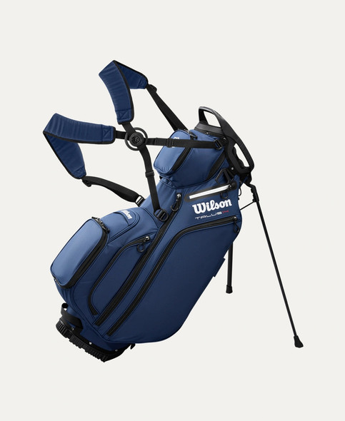 Wilson Talus Golf Stand Bag - Navy / White Wilson Talus Golf Stand Bag - Navy / White
