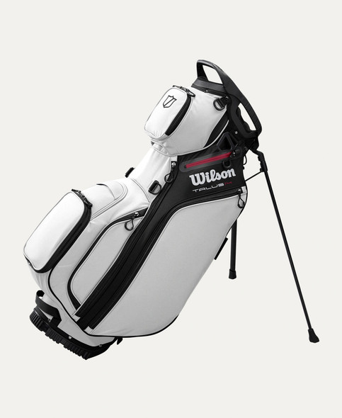 Wilson Talus Golf Stand Bag - White / Black Wilson Talus Golf Stand Bag - White / Black