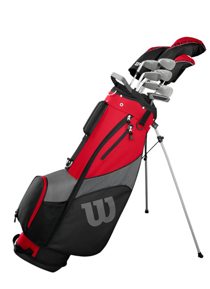 Wilson Profile SGI Mens Golf Set Red Black Grey