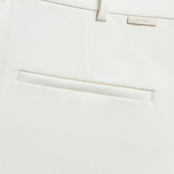 G/Fore Shadow Stretch High Waisted Womens Golf Shorts - Chalk White