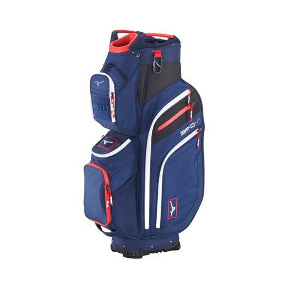 Mizuno BR-D4C Cart Golf Bag Navy Blue Red Mizuno BR-D4C Cart Golf Bag Navy Blue Red