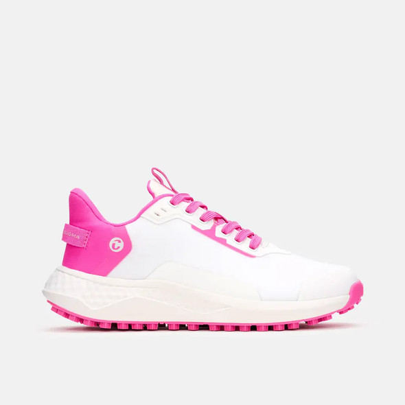 Duca Del Cosma Andiamo Spikeless Womens Golf Shoes White Pink