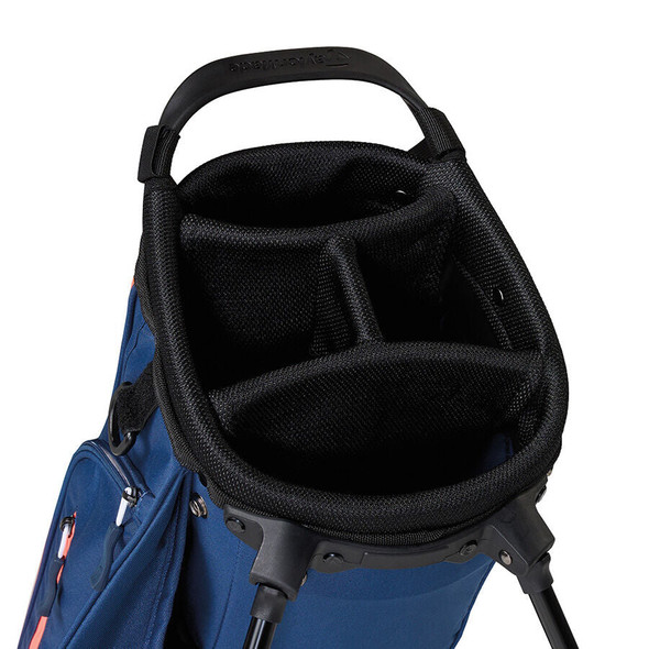 TaylorMade FlexTech Golf Stand Bag Coral/Navy TaylorMade FlexTech Golf Stand Bag Coral/Navy