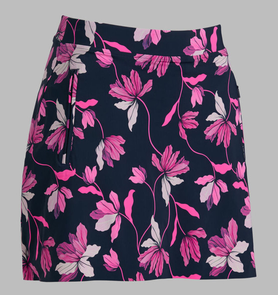 G/Fore Silky Tech Nylon Aline Skort in Iris Twilight G/Fore Silky Tech Nylon Aline Skort in Iris Twilight