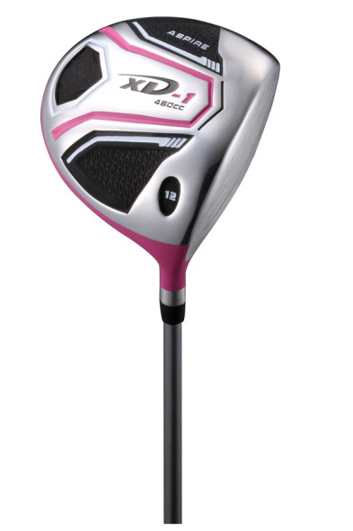 Aspire XD-1 9 Club Complete Womens Golf Set Cherry Aspire XD-1 9 Club Complete Womens Golf Set Cherry